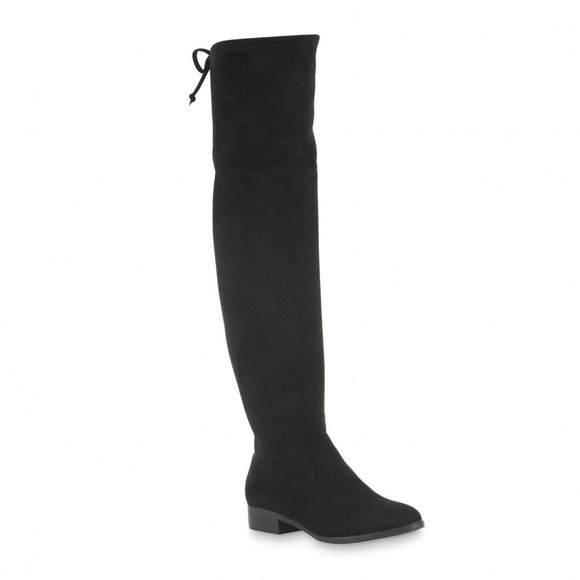 SM New York Bristol Knee High Boots Suede - Picture 1 of 7